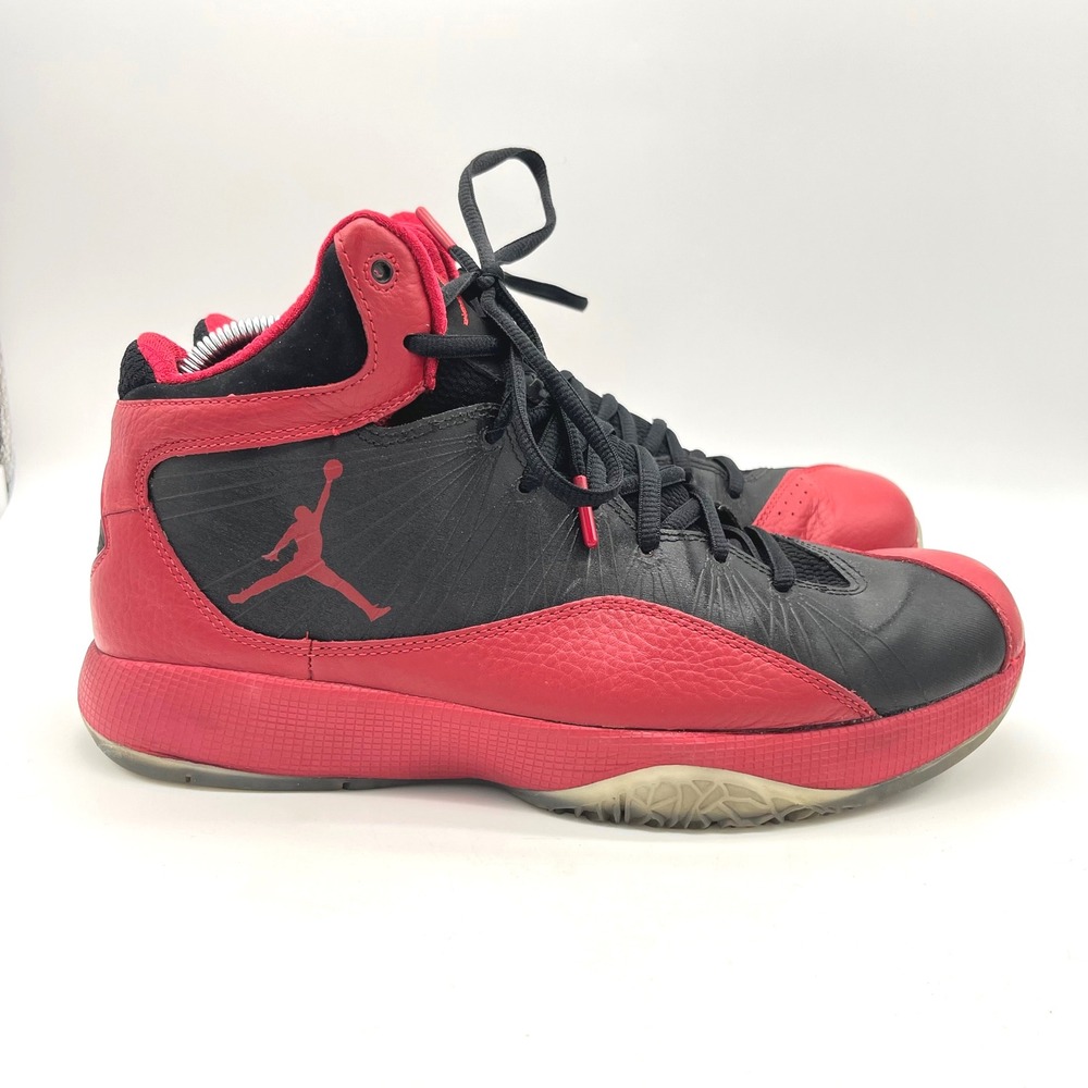 Air Jordan 2011 A Flight Basketball‎ Shoes Black Red Mens Size 10 4353640-001
